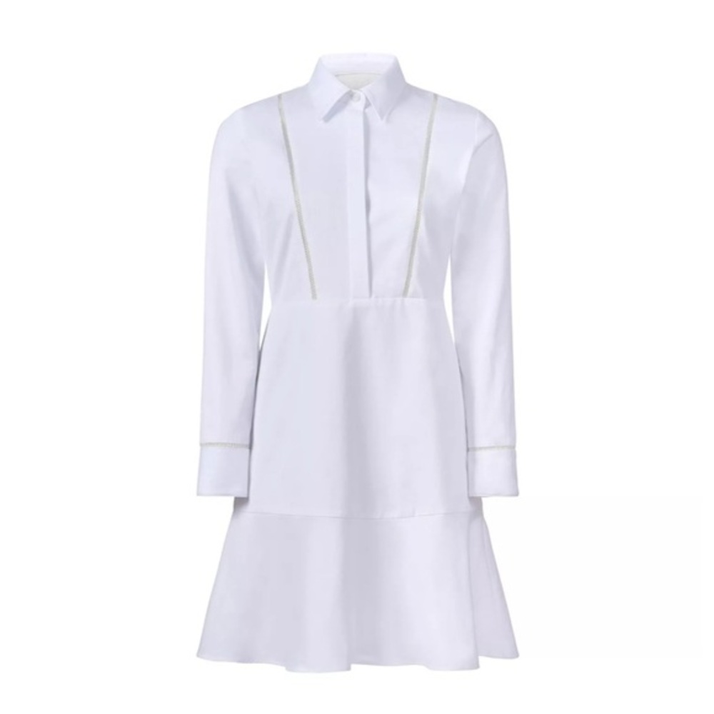 IVY COAST Callaway  with upf 50+ White Cotton Bamboo Extra Small xs